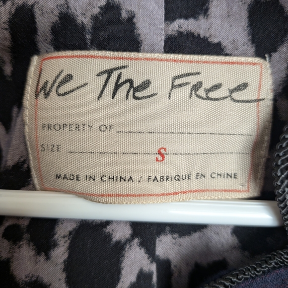  Free People Odessa Duster in maroon plaid Size Small - Picture 4 of 7